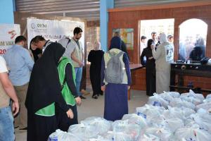 جولة على مخيمات النازحين في البقاع وتقديم المساعدات بالتعاون مع IHH-010