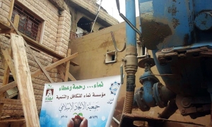 مؤسسة نماء: تأمين مياه الشرب وسحب الجور الصحيّة في مخيمات عرسال-003