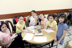 أشغال يدوية، أنشطة تربوية وذهنية، ورحلة إلى مغارة الزحلان في الأسبوع الثاني من (عالمي الصيفي) في طرابلس