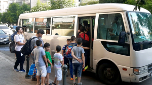 رحلة ترفيهية إلى عيون السمك لطلاب دورتَي جيل القرآن ونادي الفرقان الصيفي