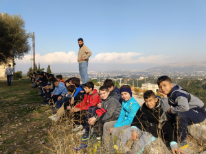 رحلة ترفيهية تربوية لطلاب نادي الفرقان الشتوي في طرابلس إلى قلعة بربر آغا التاريخية