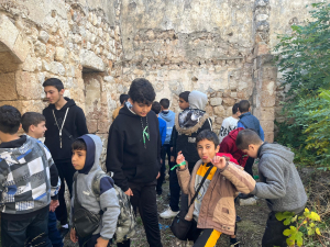 رحلة ترفيهية تربوية لطلاب نادي الفرقان الشتوي في طرابلس إلى قلعة بربر آغا التاريخية
