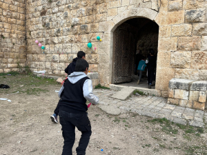 رحلة ترفيهية تربوية لطلاب نادي الفرقان الشتوي في طرابلس إلى قلعة بربر آغا التاريخية