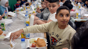 بسمتك بهجة عيدي.. إفطار لأبناء مؤسسة نماء في بيروت استقبالًا للعيد