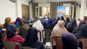 بشارات المؤمن عند الموت.. محاضرة لعائلات مؤسسة نماء في طرابلس مع الأستاذ طه ياسين