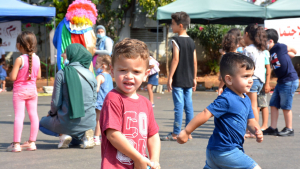 يوم ترفيهي ودعم نفسي للأطفال بعد تفجير بيروت في منطقة الكارنتينا