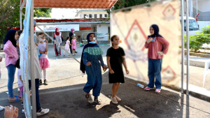 يوم ترفيهي ودعم نفسي للأطفال بعد تفجير بيروت في منطقة الكارنتينا