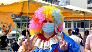 يوم ترفيهي ودعم نفسي للأطفال بعد تفجير بيروت في منطقة الكارنتينا