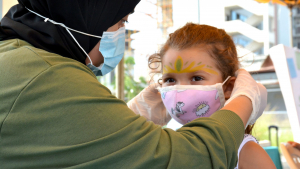 يوم ترفيهي ودعم نفسي للأطفال بعد تفجير بيروت في منطقة الكارنتينا