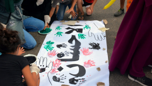 يوم ترفيهي ودعم نفسي للأطفال بعد تفجير بيروت في منطقة الكارنتينا