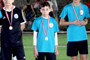 تتويج الفرق الفائزة بالمراكز الأولى بدوري الليغا الأول في أكاديمية الفرقان FFA