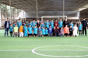 تتويج الفرق الفائزة بالمراكز الأولى بدوري الليغا الأول في أكاديمية الفرقان FFA