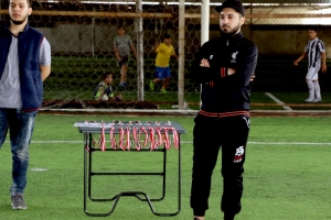 تتويج الفرق الفائزة بالمراكز الأولى بدوري الليغا الأول في أكاديمية الفرقان FFA