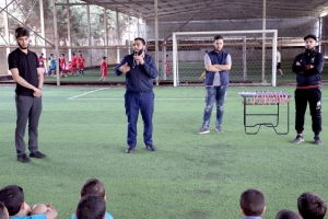 تتويج الفرق الفائزة بالمراكز الأولى بدوري الليغا الأول في أكاديمية الفرقان FFA