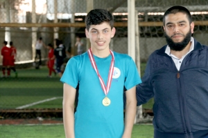 تتويج الفرق الفائزة بالمراكز الأولى بدوري الليغا الأول في أكاديمية الفرقان FFA