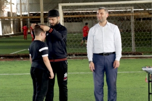 تتويج الفرق الفائزة بالمراكز الأولى بدوري الليغا الأول في أكاديمية الفرقان FFA