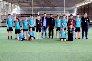 تتويج الفرق الفائزة بالمراكز الأولى بدوري الليغا الأول في أكاديمية الفرقان FFA