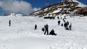 رحلة ثلجية لطلاب عالم الفرقان إلى جبال اللقلوق