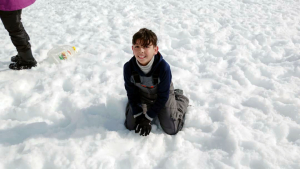 رحلة ثلجية لطلاب عالم الفرقان إلى جبال اللقلوق