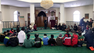 رحلة ثلجية لطلاب عالم الفرقان إلى جبال اللقلوق