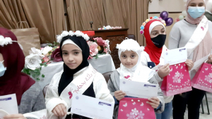 حجابي حياتي.. حفل تكريم 16 فتاة من طالبات عالم الفرقان في بيروت لارتدائهنّ الحجاب