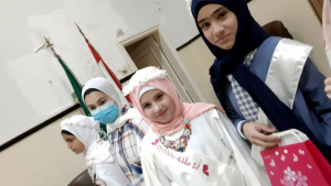 حجابي حياتي.. حفل تكريم 16 فتاة من طالبات عالم الفرقان في بيروت لارتدائهنّ الحجاب