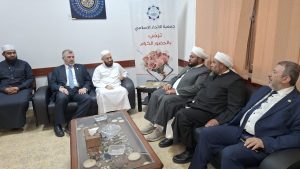 جلسة تعارف ونفحات إيمانية ومعارف حديثية مع فضيلة الشيخ المحدّث د. ضياء الدين المشهداني في دار الدعوة – بيروت
