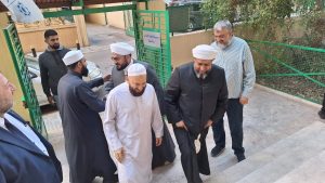 جلسة تعارف ونفحات إيمانية ومعارف حديثية مع فضيلة الشيخ المحدّث د. ضياء الدين المشهداني في دار الدعوة – بيروت