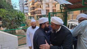 جلسة تعارف ونفحات إيمانية ومعارف حديثية مع فضيلة الشيخ المحدّث د. ضياء الدين المشهداني في دار الدعوة – بيروت