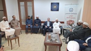 جلسة تعارف ونفحات إيمانية ومعارف حديثية مع فضيلة الشيخ المحدّث د. ضياء الدين المشهداني في دار الدعوة – بيروت