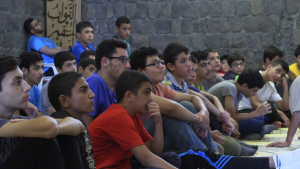 مبيت دعوي للشباب المشاركين في دورة "مهارات المسلم الجديد" في مسجد البيرة الأثري