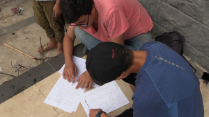 مبيت دعوي للشباب المشاركين في دورة "مهارات المسلم الجديد" في مسجد البيرة الأثري