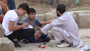 مبيت دعوي للشباب المشاركين في دورة "مهارات المسلم الجديد" في مسجد البيرة الأثري