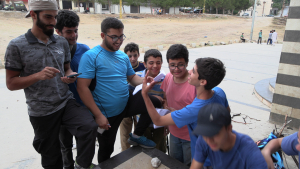 مبيت دعوي للشباب المشاركين في دورة "مهارات المسلم الجديد" في مسجد البيرة الأثري