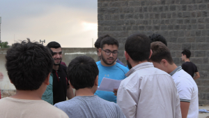 مبيت دعوي للشباب المشاركين في دورة "مهارات المسلم الجديد" في مسجد البيرة الأثري