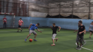 مبيت دعوي للشباب المشاركين في دورة "مهارات المسلم الجديد" في مسجد البيرة الأثري