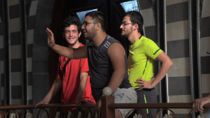 مبيت دعوي للشباب المشاركين في دورة "مهارات المسلم الجديد" في مسجد البيرة الأثري