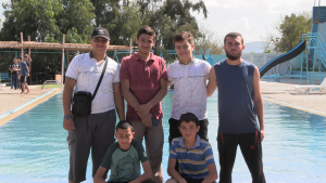 مبيت دعوي للشباب المشاركين في دورة "مهارات المسلم الجديد" في مسجد البيرة الأثري