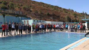 مبيت دعوي للشباب المشاركين في دورة "مهارات المسلم الجديد" في مسجد البيرة الأثري