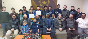 دار القرآن الكريم يكرّم الطالبَين عبد العزيز ومحمد رسلان لحفظهما القرآن الكريم