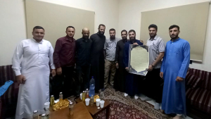 مجلس ختم وإجازة للطالب ماجد محمد الأحمد برواية حفص من طريق الطيبة بقصر المنفصل