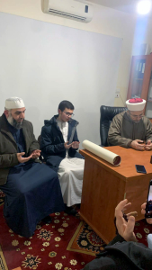 مجلس ختم وتسليم الإجازة للطالب عبد الله عمر علوش في دار القرآن الكريم - عكار