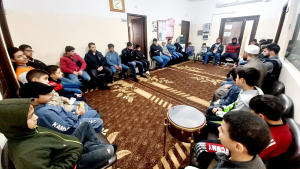 مجلس ختم وتسليم الإجازة للأخ عدنان حندوش بقراءة الإمام عاصم الكوفي