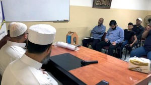 مجلس ختم وتسليم الإجازة للطالب الشيخ حاتم زمزم برواية الإمام عاصم الكوفي - صيدا