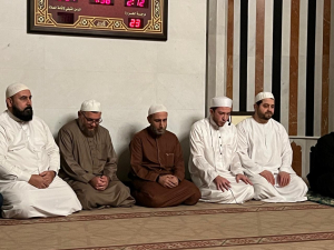 بحضور سماحة مفتي صور وأقضيتها: مجلس ختم وتسليم الإجازة برواية حفص عن عاصم للأخ بشير فادي السقا في صيدا