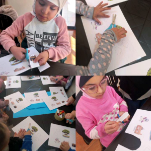 نشاط تفاعلي لفتيات عالم الفرقان في صيدا بمناسبة ذكرى الإسراء والمعراج