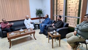 استقبال العالِم العامل الشيخ ماهر الجارودي والشيخ مصطفى فريج في دار الدعوة – بيروت