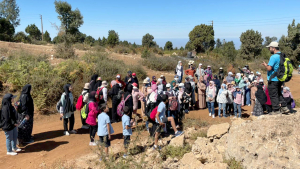 من الجبل إلى البحر.. رحلة ترفيهية لشابات المنتدى الشبابي في الشمال