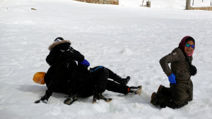 رحلة ثلجية إلى جبال اللقلوق لطلاب عالم الفرقان في طرابلس