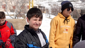 رحلة ثلجية إلى جبال اللقلوق لطلاب عالم الفرقان في طرابلس